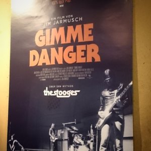 Gimme danger - Iggy and the stooges. Filmplakat