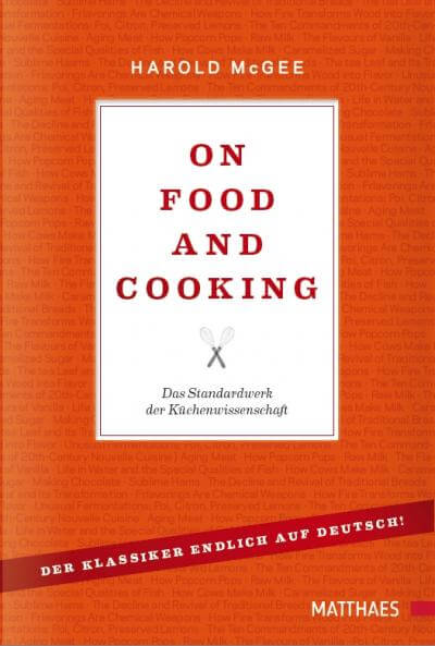 Kochbuch On food and cooking