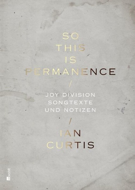 Buch Songtexte Joy Division Ian Curtis