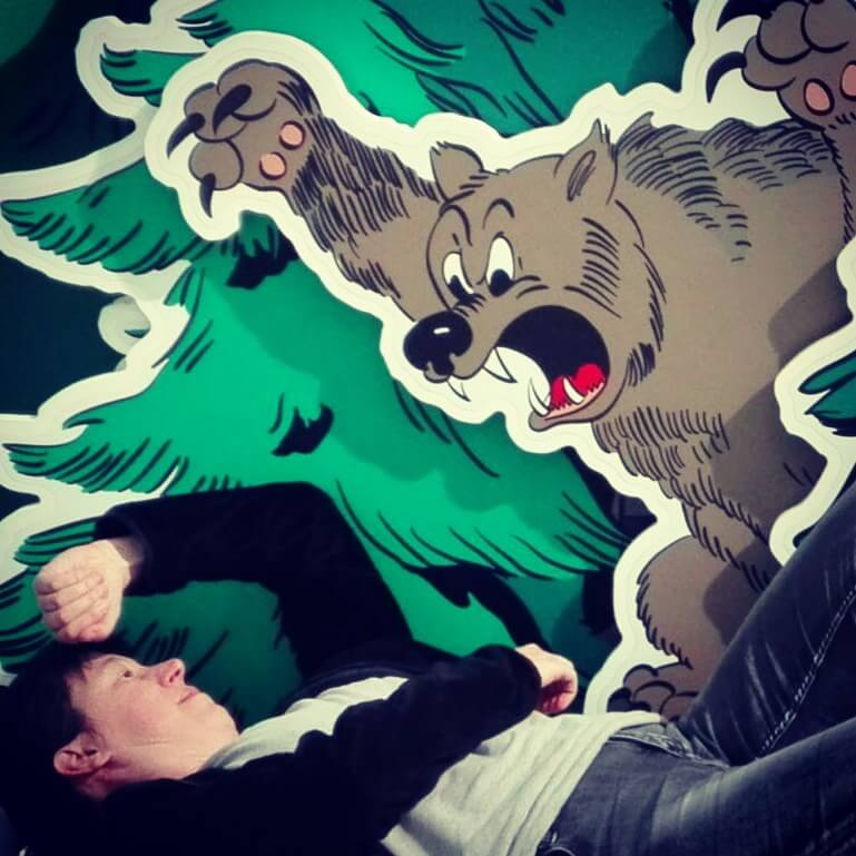 Bär im Wald von Entenhausen