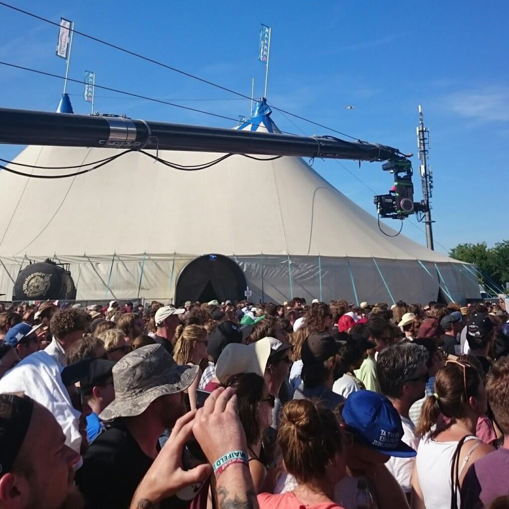 Arte Ente auf dem Maifeld Festival