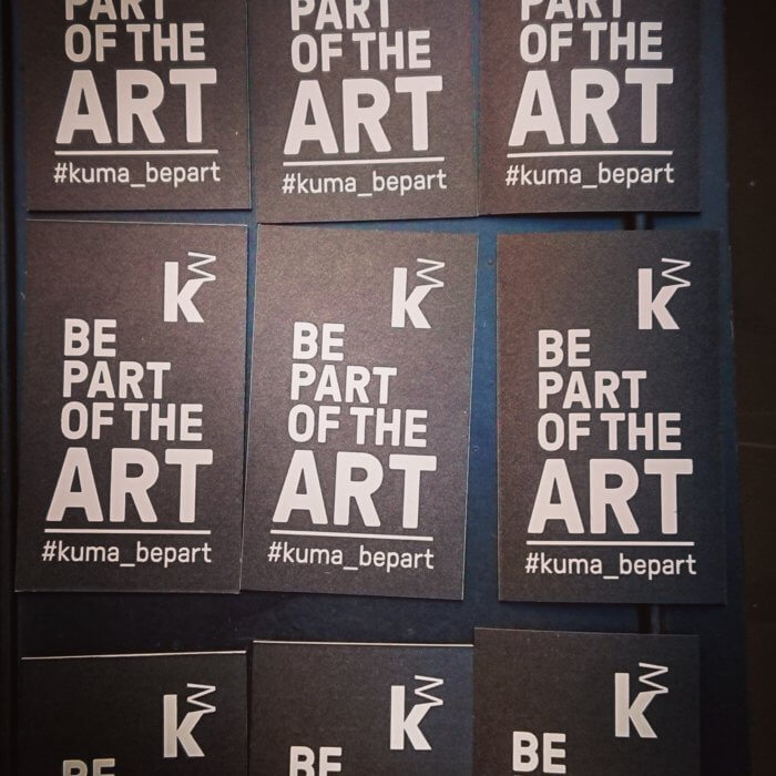 #kuma_bepart - der Hashtag der Kunsthalle Mannheim zur Eröffnung