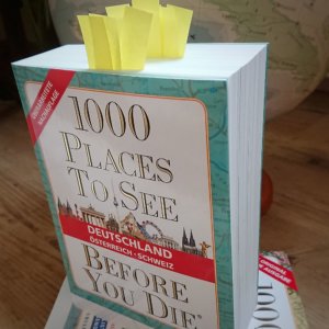 Mit dem Finger auf der Landkarte verreisen: das Buch 1000 places to see before you die