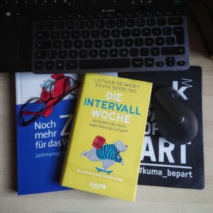 Zeitmanagement weiter denken mit diesem Buch: Lothar Seiwert & Silvia Sperling

Die Intervall-Woche
Arbeitest du noch oder lebst du schon?
Der einfachste Weg zu New Work