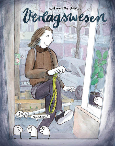 Cover des Comics Verlagswesen von Annette Köhn.