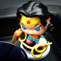 Feministische Bücher: Bild: eine kleine Wonder Woman Figur
