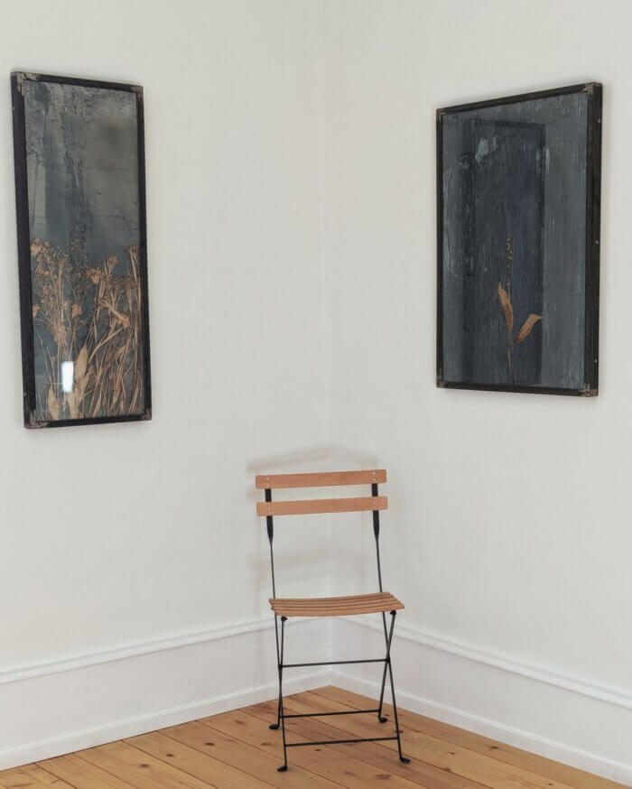 Zwei Bleibilder im Haus Kiefer Rastatt